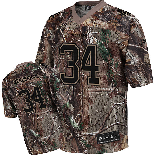 Jerseys Factory Cheap Steelers #34 Rashard Mendenhall Camouflage