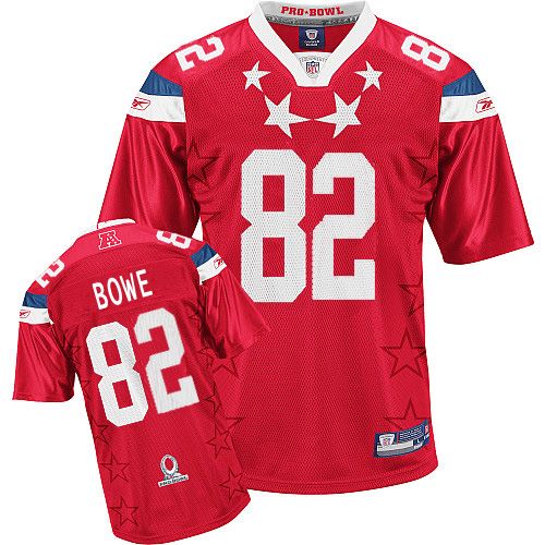 Jerseys Factory Cheap Chiefs #82 Dwayne Bowe 2011 Red Pro Bowl S