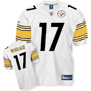 Jerseys Factory Cheap Steelers #17 Mike Wallace White Stitched N