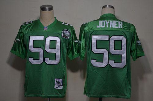 Jerseys Factory Cheap Mitchell And Ness Eagles #59 Seth Joyner G