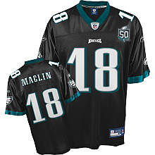 Jerseys Factory Cheap Eagles Jeremy Maclin #18 Black Stitched Te