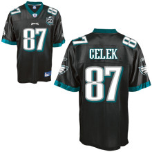 Jerseys Factory Cheap Eagles Brent Celek #87 Black Stitched Team