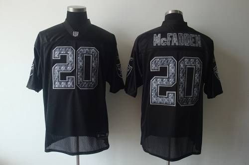 Jerseys Factory Cheap Sideline Black United Raiders #20 Darren M