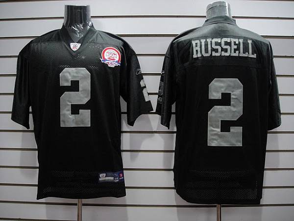 Jerseys Factory Cheap Raiders JaMarcus Russell #2 Stitched Black - Click Image to Close