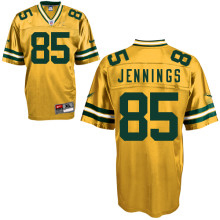 Jerseys Factory Cheap Nike Packers #85 Greg Jennings Yellow Stit