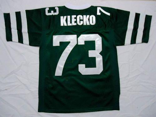 Jerseys Factory Cheap Mitchell And Ness Jets #73 Joe Klecko Gree
