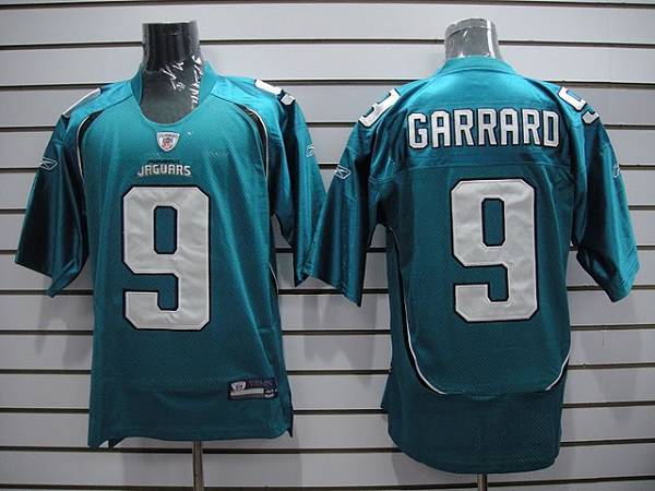 Jerseys Factory Cheap Jaguars David Garrard #9 Green Stitched Te - Click Image to Close