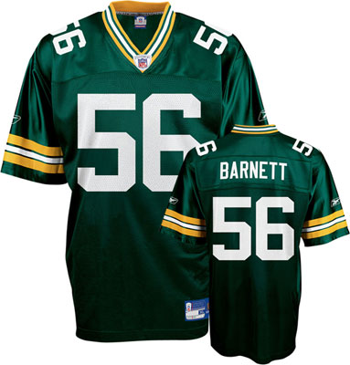Jerseys Factory Cheap Packers #56 Nick Barnett Green Stitched NF