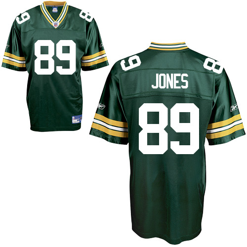 Jerseys Factory Cheap Packers #89 James Jones Green Stitched NFL