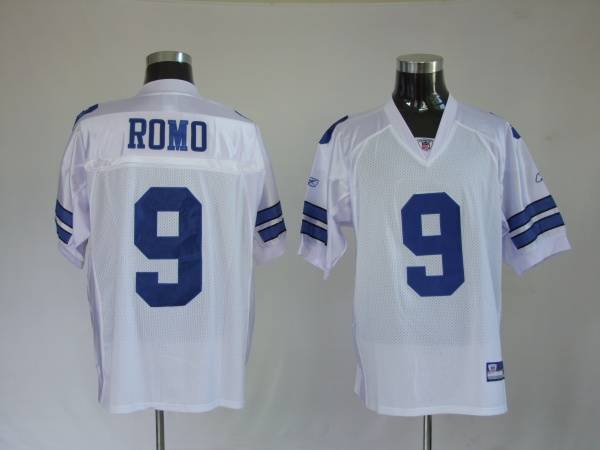 Jerseys Factory Cheap Cowboys #9 Tony Romo White Stitched NFL Je - Click Image to Close