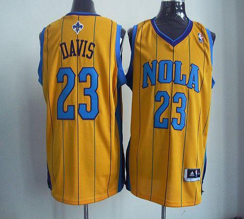 Jerseys Factory Cheap Revolution 30 Hornets #23 Anthony Davis Ye