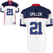 Jerseys Factory Cheap Bills #21 C.J. Spiller White Stitched NFL