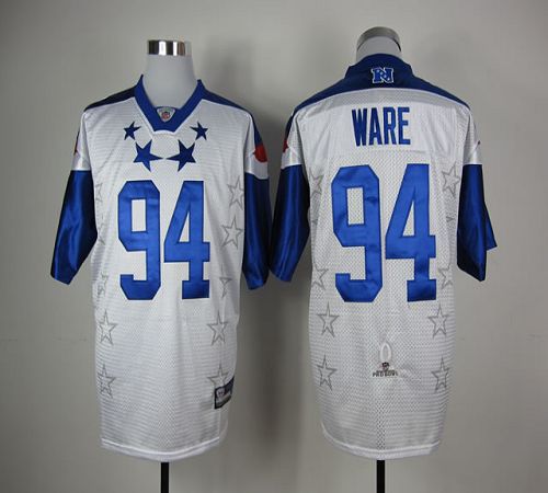 Jerseys Factory Cheap Cowboys #94 DeMarcus Ware White 2012 Pro B