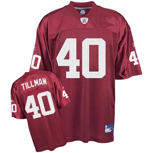 Jerseys Factory Cheap Cardinals #40 Pat Tillman Red Stitched NFL