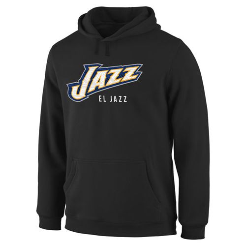 Jerseys Factory Cheap Utah Jazz Noches Enebea Pullover Hoodie Bl