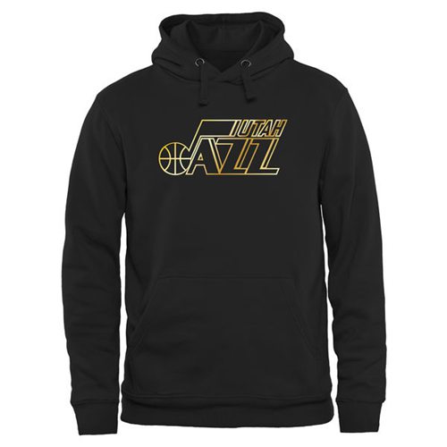 Jerseys Factory Cheap Utah Jazz Gold Collection Pullover Hoodie