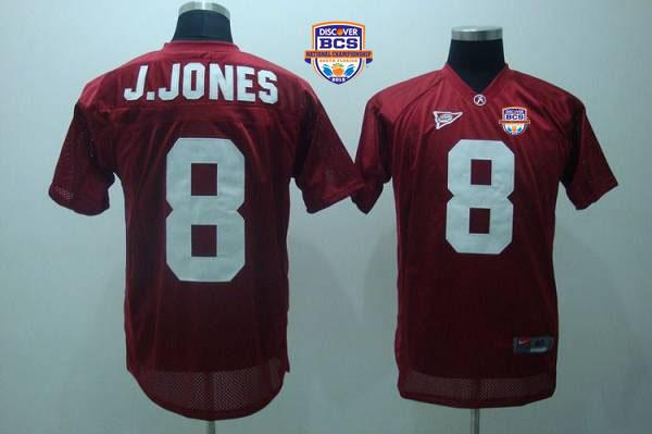 Jerseys Factory Cheap Crimson Tide #8 Julio Jones Red 2013 BCS N - Click Image to Close