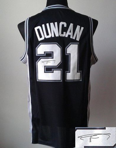 Jerseys Factory Cheap Revolution 30 Autographed Spurs #21 Tim Du