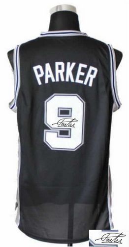 Jerseys Factory Cheap Revolution 30 Autographed Spurs #9 Tony Pa
