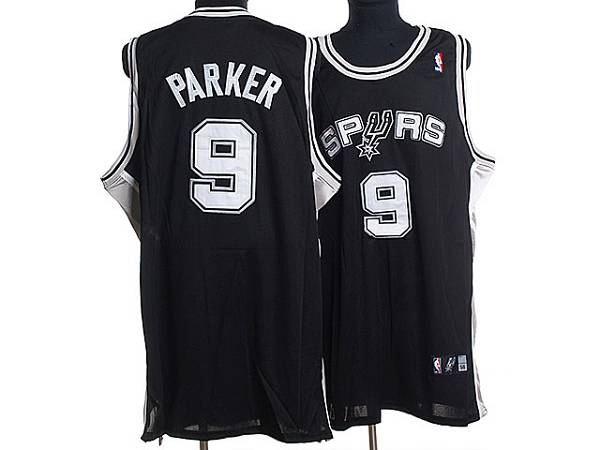 Jerseys Factory Cheap Spurs #9 Tony Parker Stitched Black NBA Je - Click Image to Close