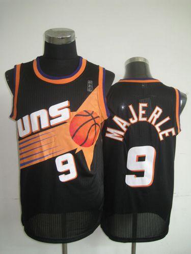 Jerseys Factory Cheap Suns #9 Dan Majerle Black Throwback Stitch