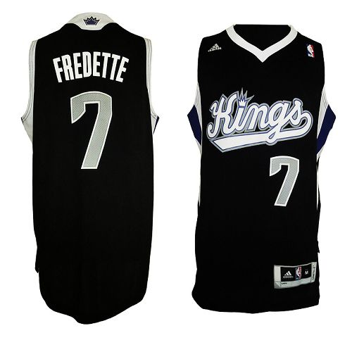 Jerseys Factory Cheap Kings #7 Jimmer Fredette Black Revolution