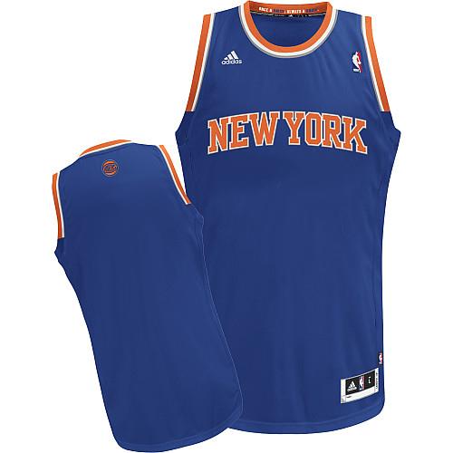 Jerseys Factory Cheap Revolution 30 Knicks Blank Blue Stitched N
