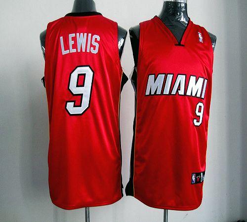 Jerseys Factory Cheap Revolution 30 Heat #9 Rashard Lewis Red St