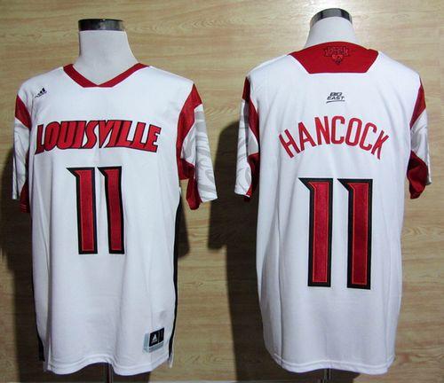 Jerseys Factory Cheap Cardinals #11 Luke Hancock White Basketbal
