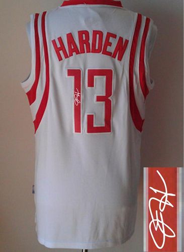 Jerseys Factory Cheap Revolution 30 Autographed Rockets #13 Jame
