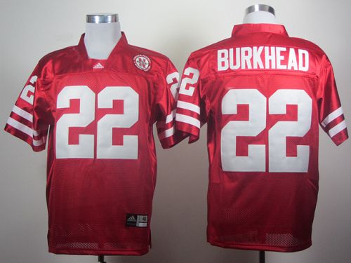 Jerseys Factory Cheap Cornhuskers #22 Rex Burkhead Red Embroider
