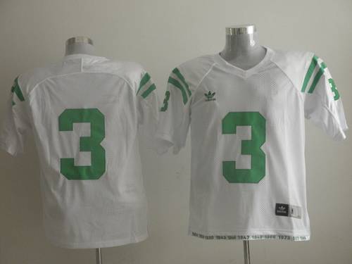 Jerseys Factory Cheap Dame #3 Joe Montana White Embroidered NCAA