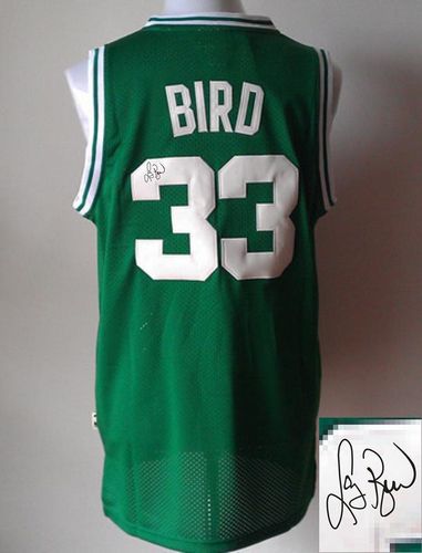 Jerseys Factory Cheap Revolution 30 Autographed Celtics #33 Larr