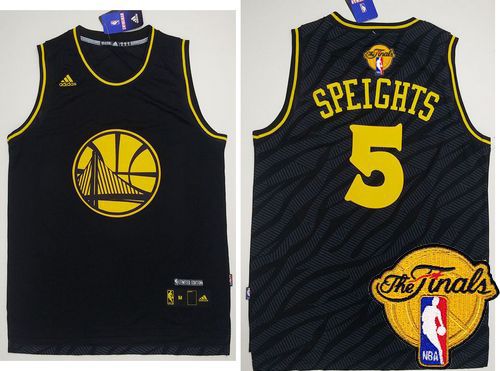 Jerseys Factory Cheap Warriors #5 Marreese Speights Black Precio