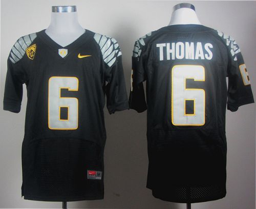 Jerseys Factory Cheap Ducks #6 De'Anthony Thomas Black Elite PAC