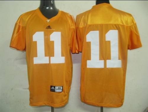 Jerseys Factory Cheap Vols #11 Orange Embroidered NCAA Jersey