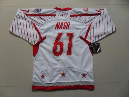 Jerseys Factory Cheap Blue Jackets #61 Rick Nash 2011 All Star E