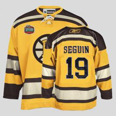 Jerseys Factory Cheap Bruins #19 Tyler Seguin Winter Classic Yel