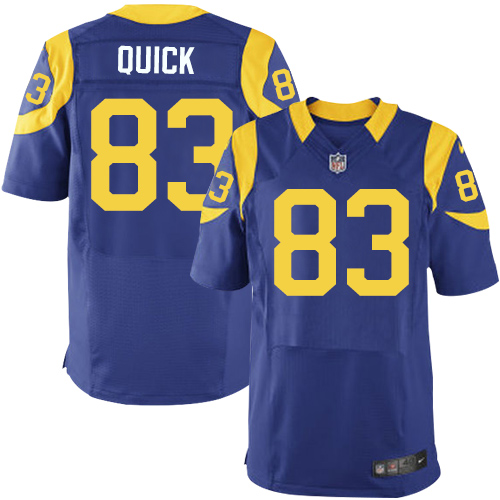 Jerseys Factory Cheap Nike Rams #83 Brian Quick Royal Blue Alter