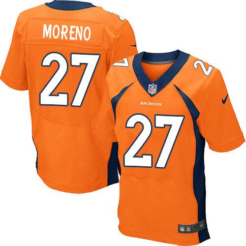 Jerseys Factory Cheap Nike Broncos Blank Orange Men's Stitched N