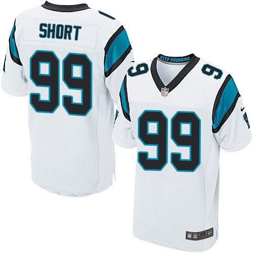 Jerseys Factory Cheap Nike Panthers #99 Kawann Short White Men's