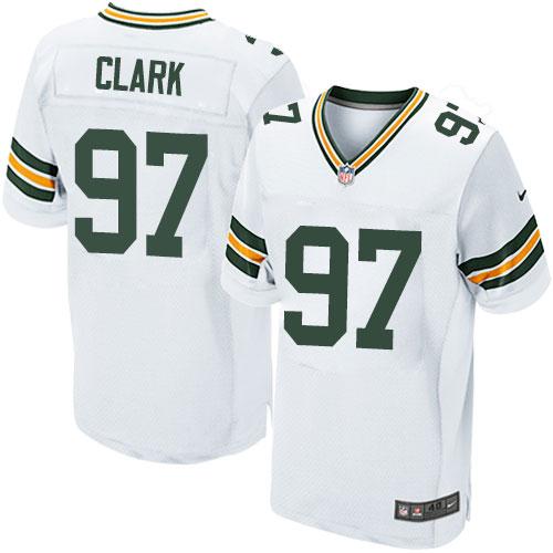 Jerseys Factory Cheap Nike Packers #97 Kenny Clark White Men's S