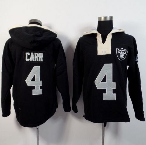 Jerseys Factory Cheap Oakland Raiders #4 Derek Carr Black Player