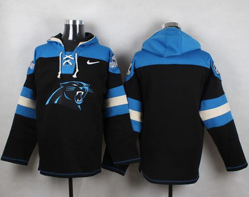 Jerseys Factory Cheap Nike Panthers Blank Black Player Pullover