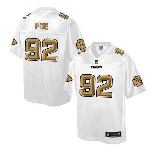 Jerseys Factory Cheap Nike Chiefs #92 Dontari Poe White Men's NF