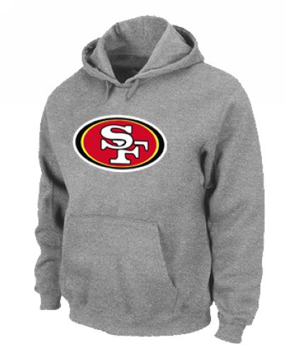 Jerseys Factory Cheap San Francisco 49ers Logo Pullover Hoodie G