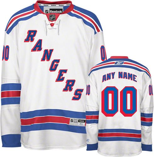 Jerseys Factory Cheap Rangers Personalized Authentic White NHL J