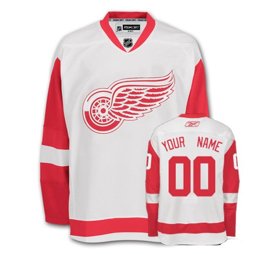Jerseys Factory Cheap Red Wings Personalized Authentic White NHL