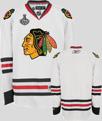 Jerseys Factory Cheap Blackhawks Blank Embroidered White With St