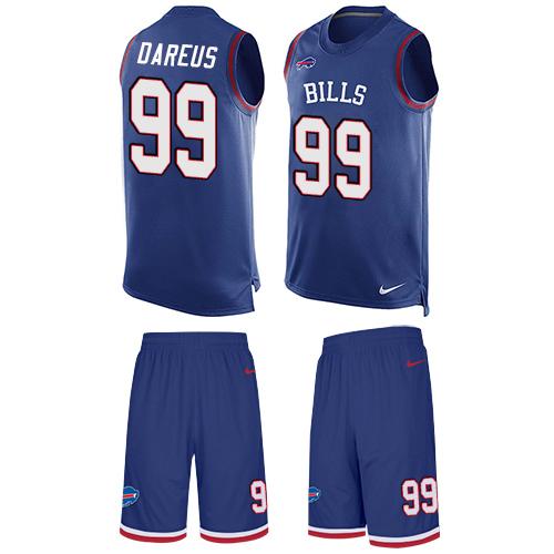 Jerseys Factory Cheap Nike Bills #99 Marcell Dareus Royal Blue T
